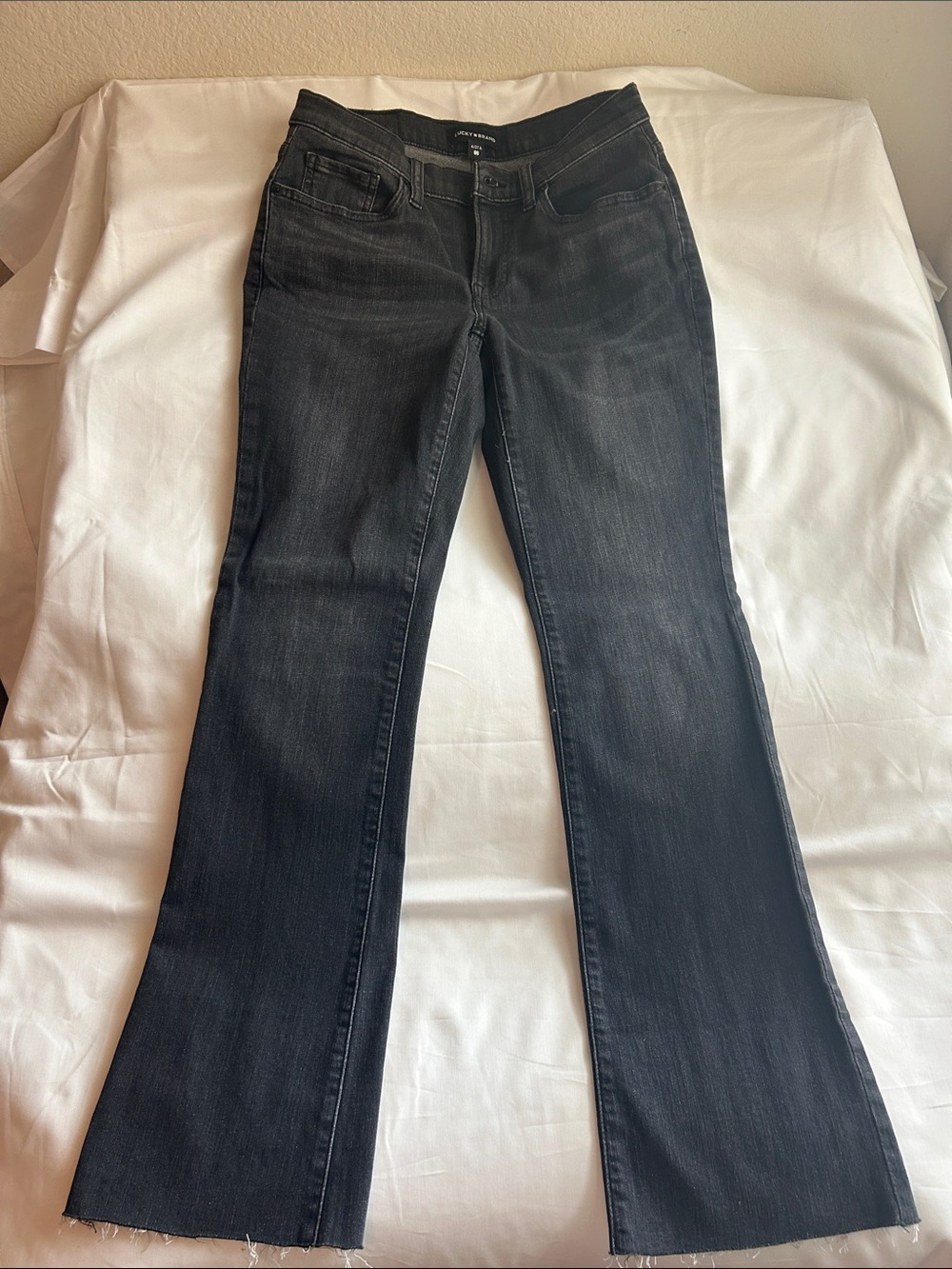 Lucky Brand Black Flared Jeans